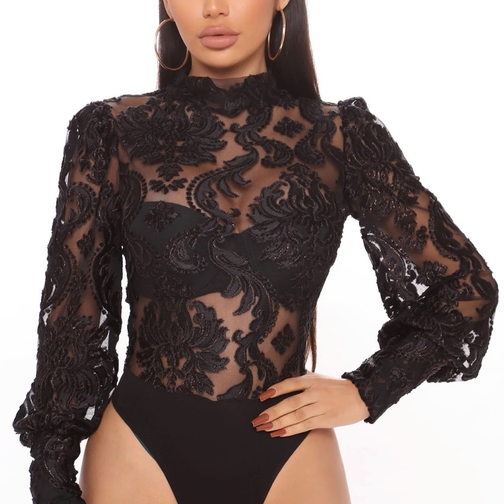 Fashion Nova Most Praised Mesh Bodysuit